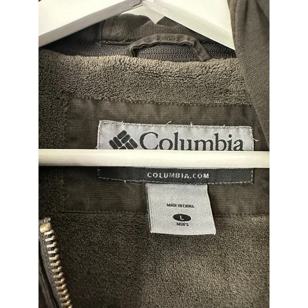 Columbia Utility Hooded Jacket size Large